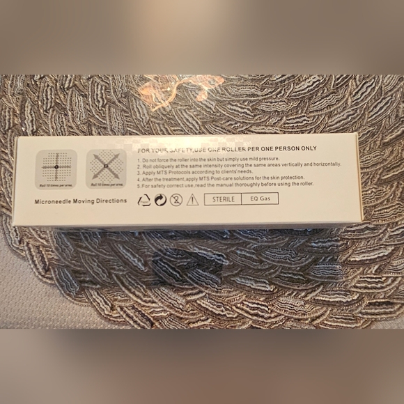 QTY 7 PROFESSIONAL TITANIUM MEDICAL GRADE 0.50 MM DERMA ROLLERS - Picture 4 of 4